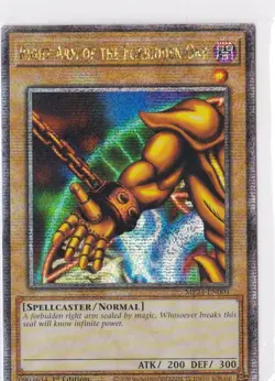 Yu-Gi-Oh! Right Arm of the Forbidden One MP24-EN004 Quarter Century SR 1st E NM - Image 1