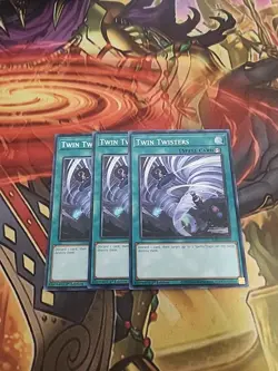 3X Twin Twisters - RA02-EN060 - Collector's Rare 1st Ed NM Yugioh - Image 1
