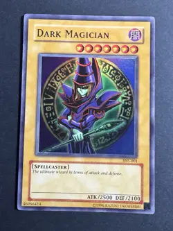 Dark Magician SYE-001 Super Rare Unlimited Near Mint Yugioh NM - Image 1
