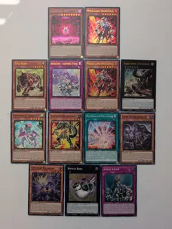 Yu-Gi-Oh Supreme Darkness Secret Rare Ultra Rare & Super Rare Cards - Image 1