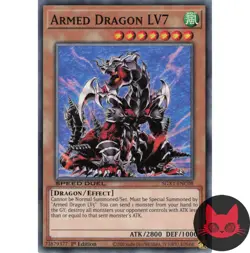 Yugioh Armed Dragon LV7 SGX1-ENC08 Common 1st Edition NM - Image 1