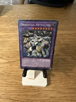 Yugioh! Dracotail Arthalion - JUSH-EN006 - Collector's Rare - 1st Edition Near M - Image 1