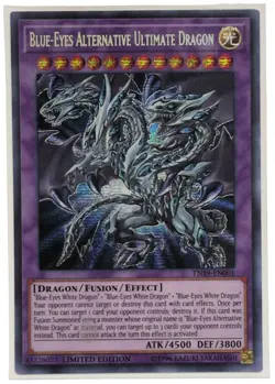 Yu Gi Oh Trading Card Blue-Eyes Alternative Ultimate Dragon TN19-EN001 Prismatic - Image 2