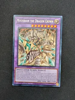 Yu-Gi-Oh! Mysterion the Dragon Crown JUSH-EN013 Rare - Image 1