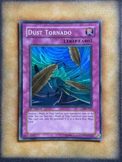 Yugioh Dust Tornado PSV-011 Super Rare 1st Ed MP - Image 1