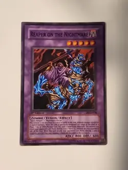 Yugioh PGD-078 Reaper On The Nightmare 1st Ed. Vintage Original - Image 1