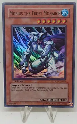 Mobius the Frost Monarch SOD-EN022 Super Rare 1st Edition Yu-Gi-Oh - Image 1
