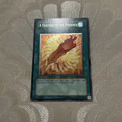 Yugioh! A Feather of the Phoenix FET-EN037 Ultimate - Unlimited Near Mint - Image 1