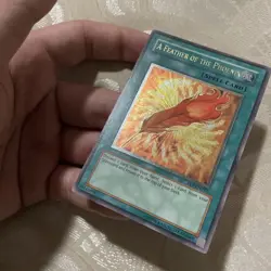 Yugioh! A Feather of the Phoenix FET-EN037 Ultimate - Unlimited Near Mint - Image 3