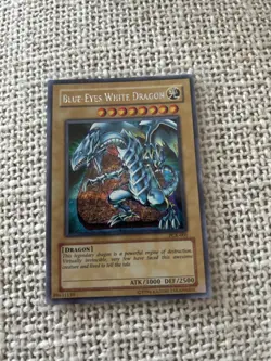 *** BLUE-EYES WHITE DRAGON *** (ORIGINAL ART SDK) MINT CLASSIC LDK2-ENK01 YUGIOH - Image 1