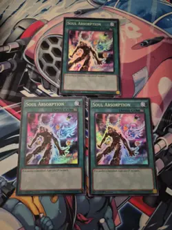 Soul Absorption (THSF-EN049) - Super Rare - 1st Edition X3 - Image 1