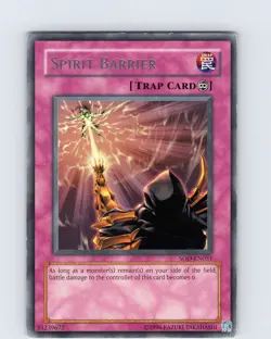 Yu-Gi-Oh TCG Spirit Barrier SOD-EN051 Unlimited Regular Rare Card Played MP-LP - Image 1