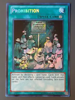 Prohibition LCYW-EN267 Yu-Gi-Oh! Secret Rare NM - Image 1