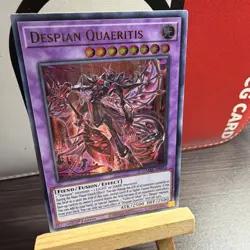 Yugioh! Despian Quaeritis Dawn of Majesty DAMA-EN034 1st Ed Ultra Rare NM +BONUS - Image 1