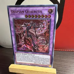 Yugioh! Despian Quaeritis Dawn of Majesty DAMA-EN034 1st Ed Ultra Rare NM +BONUS - Image 2