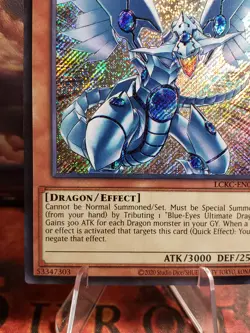 Yu-Gi-Oh!Blue-Eyes Shining Dragon LCKC-EN008 Legendary Collection Kaiba (2020) - Image 3