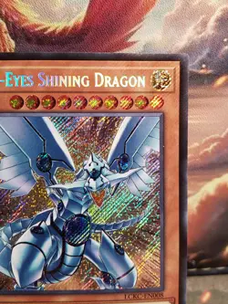 Yu-Gi-Oh!Blue-Eyes Shining Dragon LCKC-EN008 Legendary Collection Kaiba (2020) - Image 4