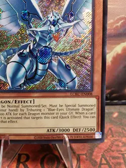 Yu-Gi-Oh!Blue-Eyes Shining Dragon LCKC-EN008 Legendary Collection Kaiba (2020) - Image 5