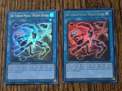 2×)Yugioh!Sky Striker Mecha-Widow Anchor- MAMA-EN010-Ultra Rare-1st Ed. Unplayed - Image 1