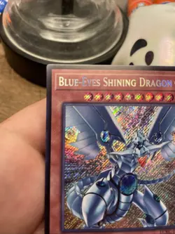 Blue-Eyes Shining Dragon LCKC-EN008 Unlimited Secret Rare NM! +Bonus FREESHIP! - Image 5