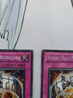 Nordic Relic Megingjord x2 STOR-EN088 Secret Rare 1st Edition LP Condition - Image 4