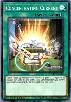 Concentrating Current MP19-EN202 Yu-Gi-Oh! Card Light Play 1st Edition - Image 1