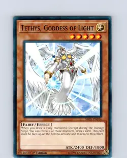 Yu-Gi-Oh TCG Tethys, Goddess Of Light SR05-EN014 1st Edition Common Card NM - Image 1