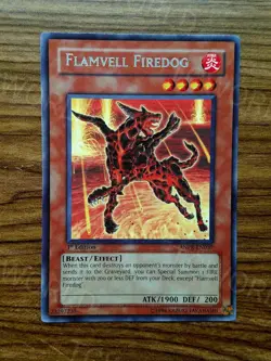 Yu-Gi-Oh! 1st Edition ANPR-EN037 "Flamvell Firedog" NM-M - Image 1