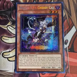 Yugioh Maliss P Chessy Cat MP25-EN123 1st Edition Prismatic Secret Rare NM - Image 1