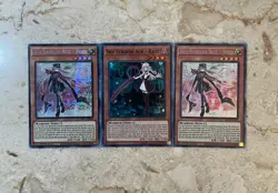 Yugioh Sky Striker Ace - Roze Prismatic Secret Rare x2 & Sky Striker Ace - Raye - Image 1