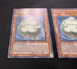 Yu-Gi-Oh! Cloudian - Altus GLAS-EN012 Rare 1st Edition Near Mint x2 Set of 2 - Image 2