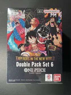 One Piece Card Double Pack Set Volume 6 Display Emperors in the New World OP09 - Image 1