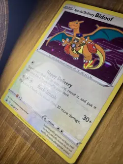 Special Delivery Bidoof SWSH177 SWSH: Sword & Shield Promo Cards Holo - Image 2