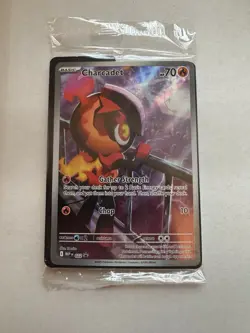 Pokemon: Charcadet MEP 022 Phantasmal Flames ETB Black Star Promo Card SEALED - Image 1