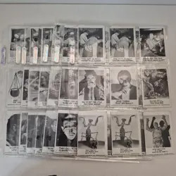 Vintage 1961 Leaf Spook Stories Cards Trading LOT 65 cards - Image 1