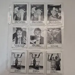 Vintage 1961 Leaf Spook Stories Cards Trading LOT 65 cards - Image 2