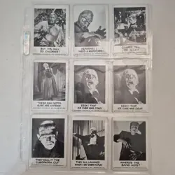Vintage 1961 Leaf Spook Stories Cards Trading LOT 65 cards - Image 4