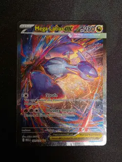 Mega Latias EX SIR 181/132 Mega Evolution Flawless Freshly Pulled Perfect Card - Image 2