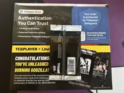 Universus Burning Godzilla TCG Limited Exclusive Sealed Promo Card - Image 2