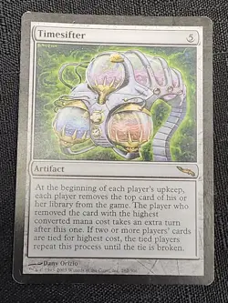Timesifter Mirrodin LP Artifact Rare MAGIC THE GATHERING MTG CARD 262/306 - Image 1