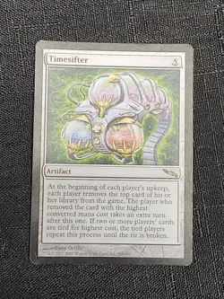 Timesifter Mirrodin LP Artifact Rare MAGIC THE GATHERING MTG CARD 262/306 - Image 2
