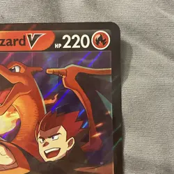 Lance's Charizard V SWSH133 JUMBO OVERSIZED Black Star Promo Pokemon Card - Image 4