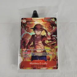 SEALED ! Promo One Piece CARD Treasure Booster Monkey.D.Luffy ST10-006 SR NEW - Image 1