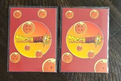 (2×) Thick Puzzle Cards - Dragon Ball Z Super - Trading Cards CCG - Exact Shown - Image 4