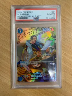 Borsalino (OP05-051 SR) PSA 10 - One Piece Card Game ENGLISH - Image 1