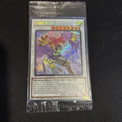 Yugioh Yu-Gi-Oh! Cyber Slash Harpie Lady BLC1-EN010 Secret Card Sealed In Pack - Image 1