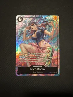 Nico Robin OP12-087 SR Legacy of the Master One Piece Card Alt Art English - Image 1