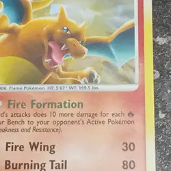Charizard 1/99 - Holo BLEED Cracked Ice - PLATINUM ARCEUS - POKEMON CARD - NM/M - Image 4