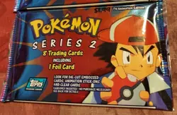 3-Topps 2000 PokemonTV Animation Series 2, 8 Trading Cards Including 1 Foil Card - Image 4
