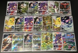 Lot of 100 Pokemon Cards V/Vintage/Ex/Fullart/Holo/Non Holo Modern Collection! - Image 1